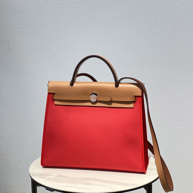 H**mes top handle bags